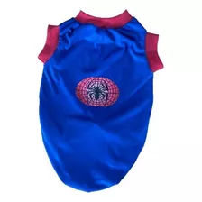 Roupa Roupinha Pet Cães Cachorro Homem Aranha Todos Tamanhos