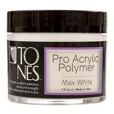 Tones Polímero Max White (blanco French) X 45gr