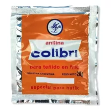 Colibri Anilina Para Teñido En Frio X 20 G Los Colores Color Violeta