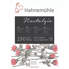 Papel Hahnemuhle Nostalgie 190g/m2 29,7x42 50fls (10628211)