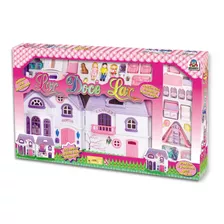 Lar Doce Lar Casa De Brinquedo + Bonecos E Móveis - Braskit