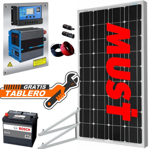 Kit Solar Completo Inversor 1000w Panel Solar 160w K1000