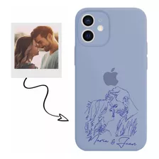 Case Silicone Personalizado Parejas iPhone 11