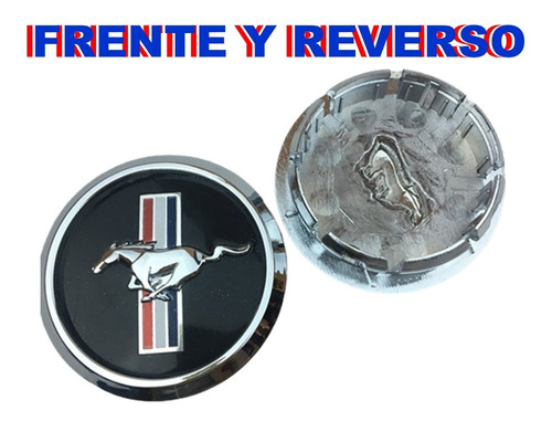 Par De Centros De Rin Ford Mustang 2005-2014 68 Mm Foto 4
