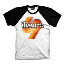 Remera Jim Morrison The Doors 1969 Retro Ringer Distress