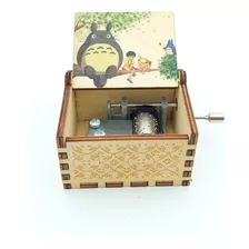 Caja Musical Mi Vecino Totoro M3 Manivela Ghibli Anime