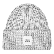 Gorro Ugg Chunky Rib Para Hombre, Color Gris