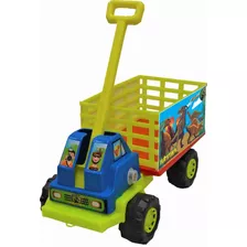 Carrito Camión Coloso Con Pala Luz Y Sonido Machuka 5710