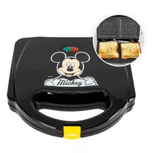 Sanduchera Kalley Mickey Mouse De Disney K-dsm101n Negro