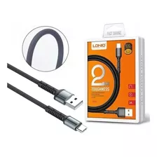 Cable Usb Tipo C Fast Charge 2mt Ldnio Ls64