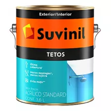 Tinta Para Tetos 3,6 L Branco Anti Mofo Suvinil