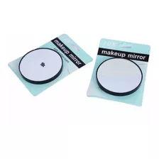 Pack 2 Espejo Con Aumento X10 Lupa Para Maquillaje