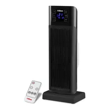 Calefactor Torre Con Forzador Controlhot Liliana Tf150 Color Negro