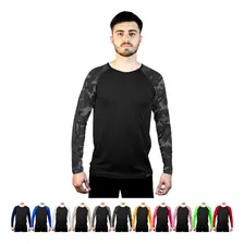 Camisa Térmica Proteção Uv Ad Store Mista Manga Colorida