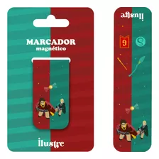 Marcador De Pagina Magnetico Kit 6 Harry Potter Exclusivo