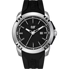 Cat Elite Black Men Watch, Caja De 46 Mm, Caja De Acero Inox