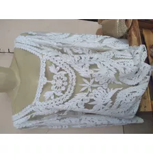 Blusa Em Renda Branca