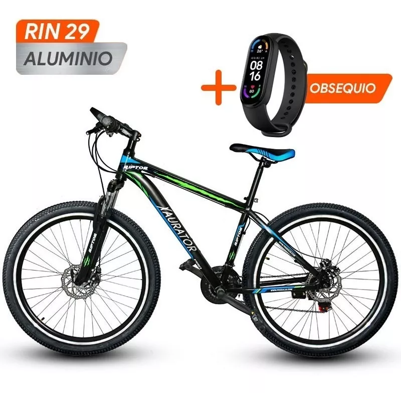 Bicicleta Xaurator Aluminio Rin 29 Shimano + Banda Deportiva