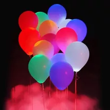 Globos Led Luminosos Colores Rgb Pack X5 Unidades Aire Helio