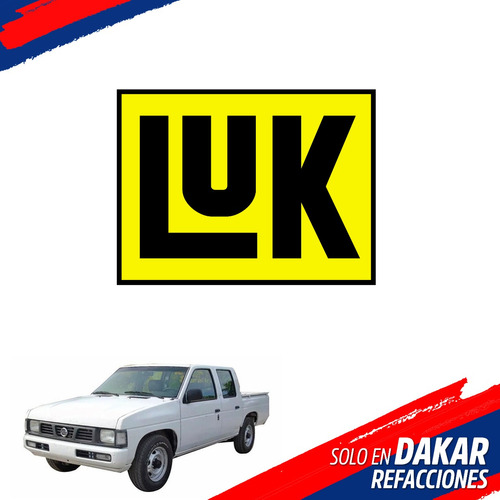 Volante Motor Nissan Pick Up D21 Np200 2.4 1987-2015 Luk Foto 3