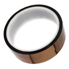 Fita Térmica Kapton Alta Temperatura 30mm Rolo 30mts