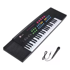 Órgano Musical Gadnic T050 Teclado Diseñado Para Niños Color Negro