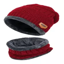 Gorro Y Cuello De Lana Conjunto - Adulto - Invierno