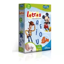 Jogo Educativo Disney Descobrindo As Letras Toyster 2789