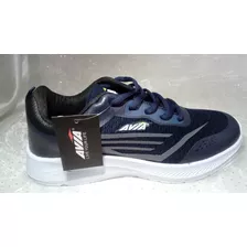 Tenis Avia Running Para Hombre Talla 25.5 Color Azul Oscuro 