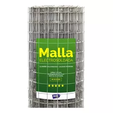 Tejido Malla Electrosoldada Galvanizada Rollo 1.20 X 25 Mts 