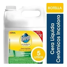 Cera Liquida Blem Autobrillo Ceramico Incoloro 5 Lts Bidon