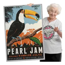 Poster Quadro Sem Moldura Pearl Jam 56 A1 84x60cm