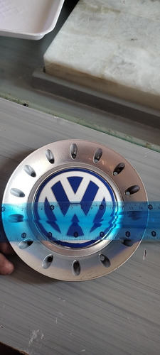 Tapa Copa Polvera Para Rin De Jetta Vr6 Emblemas Azul Origin Foto 8