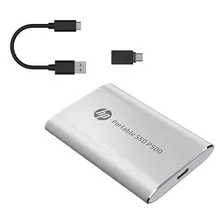 Disco Externo 1tb Sólido Hp Usb 3.1 - Usb C Gen 2 Color Silver