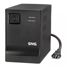 Estabilizador Sms 2000va 16218 Entrada Bivolt Saída 127v Cor Preto