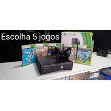 Xbox 360 Slim Completo Nf-e Garantia 