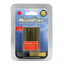 Maximalpower Bp 511 Bp 511a Battery For Canon Eos 5d