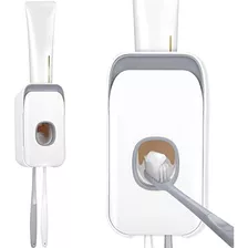 Dispensador De Pasta De Dientes 2 En 1, Soporte Automático P