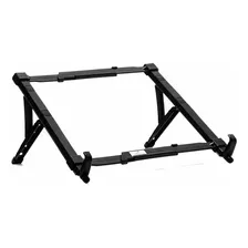 Suporte Para Notebook Regulável Plástico Preto Reliza Un