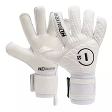 Luva De Goleiro Semi Profissional N1 Cronos White + Brinde