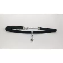 Choker Cráneo Calavera Goth Dark Gotico 