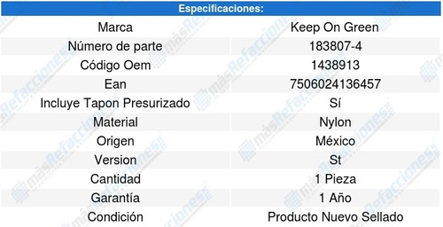 Deposito Anticongelante Volvo V50 L5 2.4l 05 A 10 Kg 6644904 Foto 6