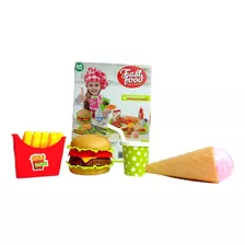 Kit De Cozinha Infantil - Fast Food