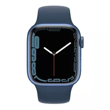 Apple Watch Series 7 (gps, 41mm) - Caixa Azul De Alumínio 