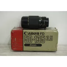 Lente Zoom Canon Fd 50-135 Mm F3,5 Analógica