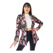 Blazer Saco Diseño Mujer Varios Estampados Nueva Temporada