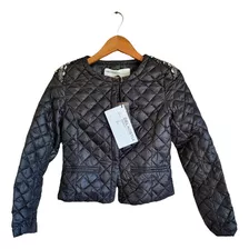 Campera Delaostia Plumas Mz24 - Talle 2/42