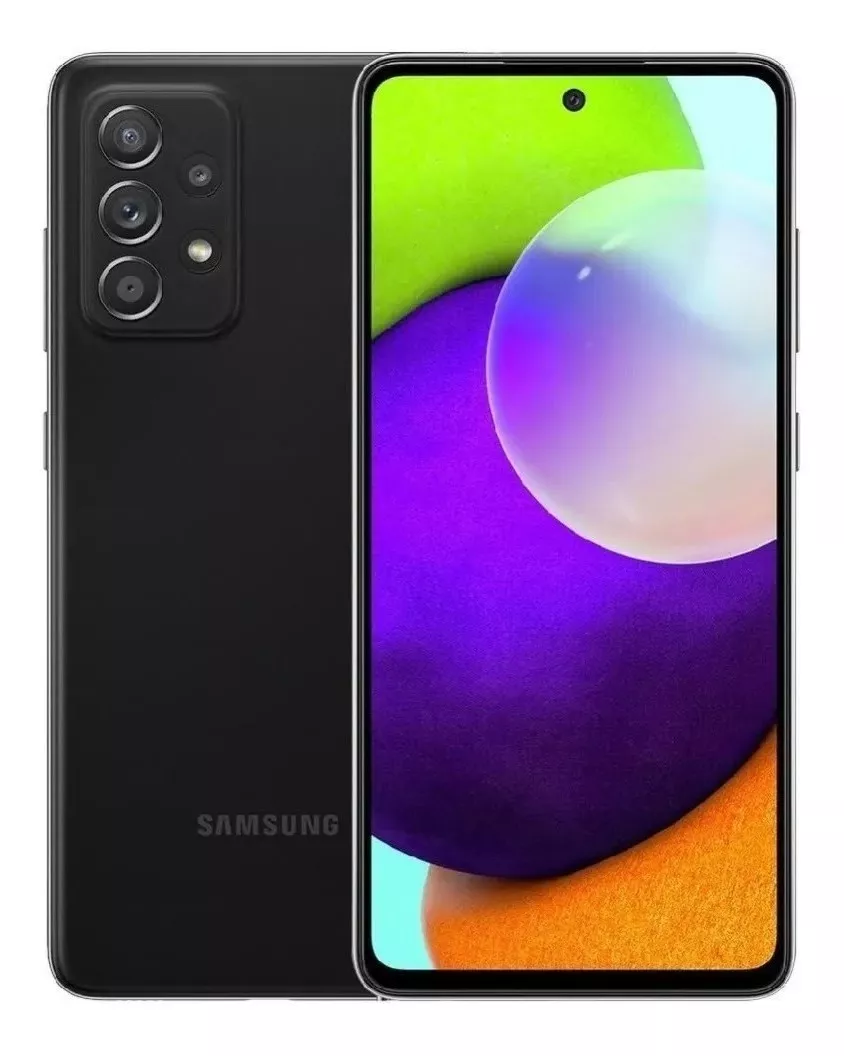 Samsung Galaxy A52 128 Gb Negro Sorprendente 6 Gb Ram