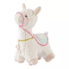 Lhama De Pelúcia Infantil Decoração Quarto Festa 35cm