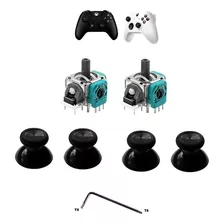 2 Analógicos 4 Botões E Chave Para Controle Xbox One Series 